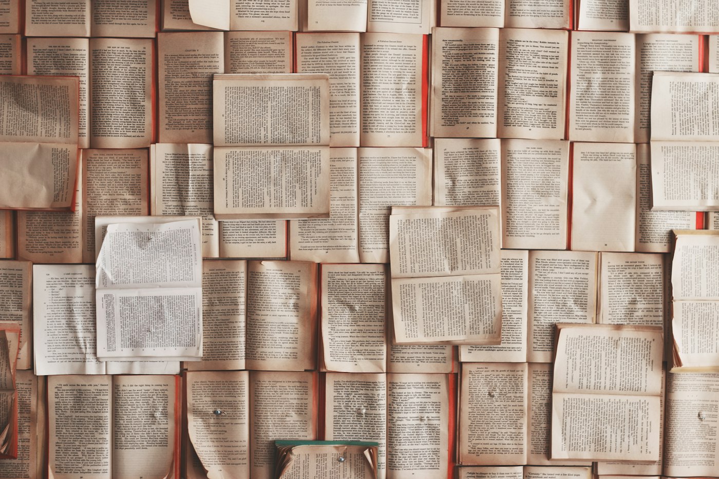 A writer’s desk with notes