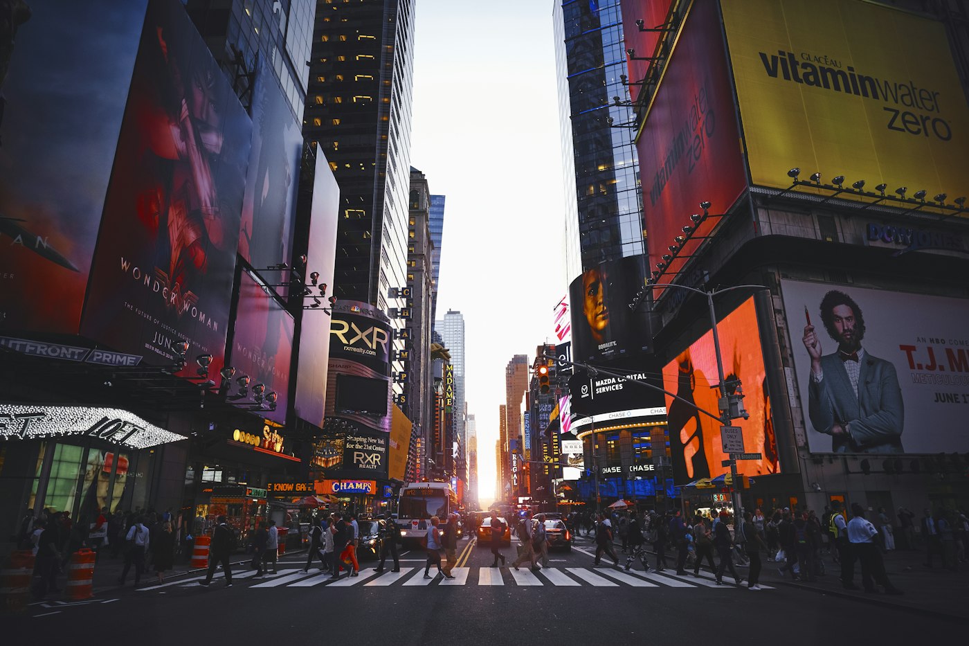 Brick buildings in New York