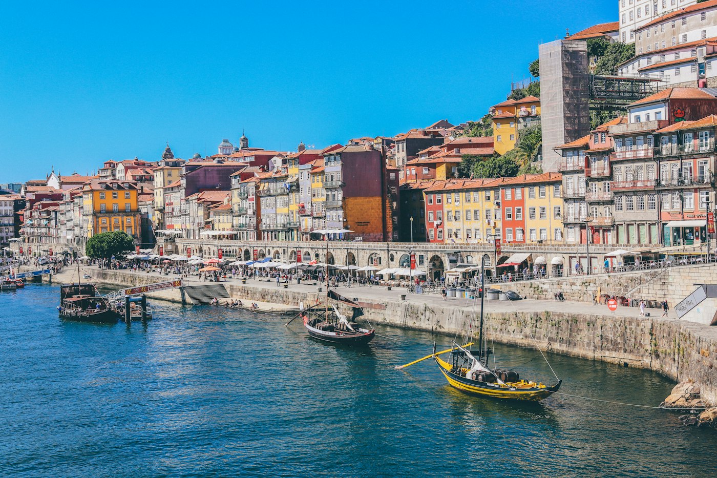 A Mediterranean coastal town