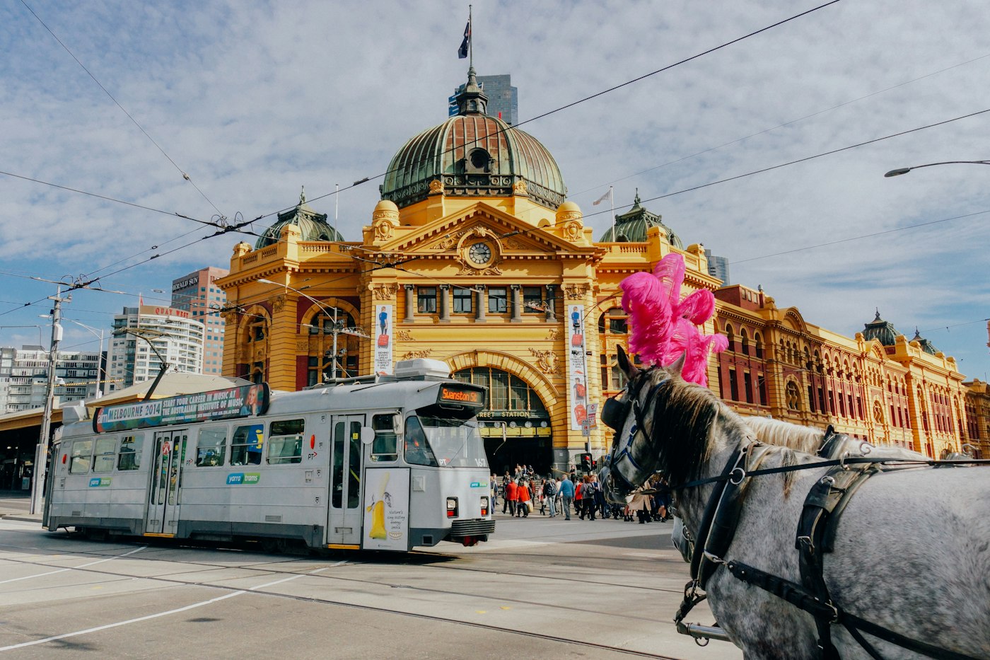 Flinders Street station in Melbourne